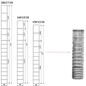 Wholesale hot dipped galvanized goat /cattle fence livestock Galvanized fencing wire farming fence