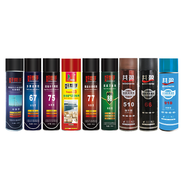 High Quality Fast Dry Aerosol Spray Adhesive Waterproof Embroidery Garment Adhesive