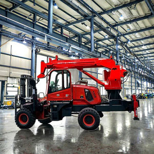 Grúa Telescópica Multifuncional con Motor Diésel, Montacargas Todoterreno Giratorio para Embarcaciones Portuarias con Brazo Plegable - Product Image 6