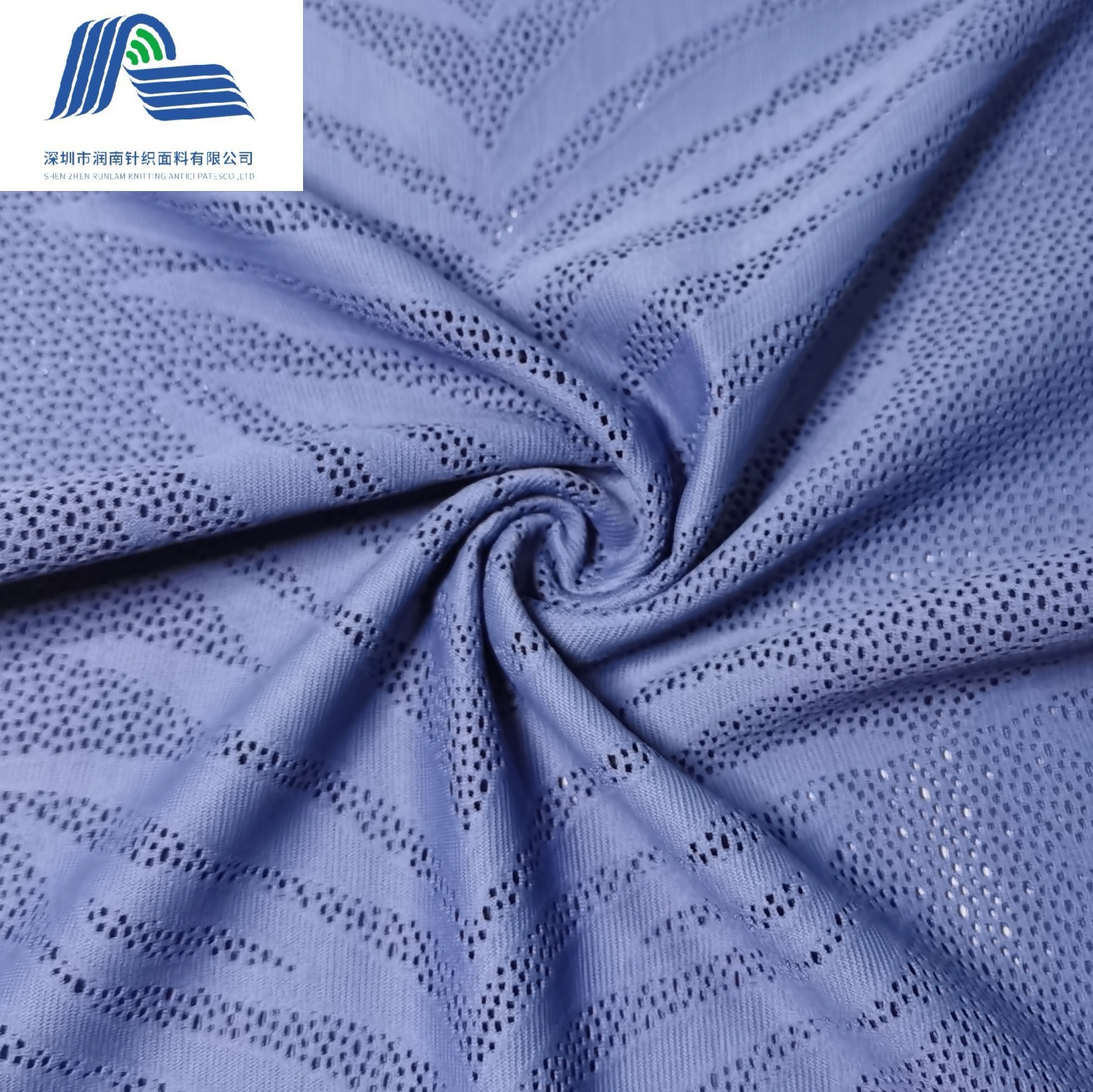 Нейлоновая тянущаяся жаккардовая сетчатая ткань из спандекса с принтом