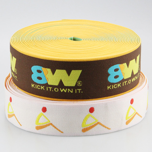 Tùy chỉnh Jacquard vải băng dây đeo-độ bền cao thân thiện với môi Nylon/Polyester/PP Daisy mô hình cuộn đóng gói cho Túi giày - Product Image 2