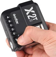 Godox X2T-S TTL Déclencheur sans fil TTL 2.4G Transmetteur de déclenchement de flash sans fil pour Canon Nikon Sony Fuji Olympus Pentax