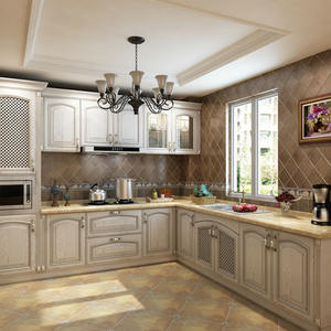 Meubles de cuisine écologiques prêts à poser, design italien personnalisé, en bois, à suspendre au mur, installation facile, ensemble de petits placards de cuisine - Product Image 2