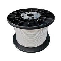 CAT5 al aire libre CAT5e UTP FTP Multi Core 4PR 24AWG cobre sólido desnudo PVC chaqueta CCTV red LAN Cable 305M