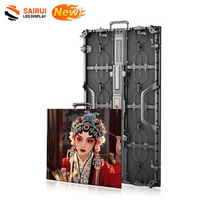 Écran LED extérieur SaiRui haute luminosité en aluminium moulé sous pression, garantie 5 ans, fréquence de rafraîchissement 3840 Hz, raccordement sans fil - Product Image 1