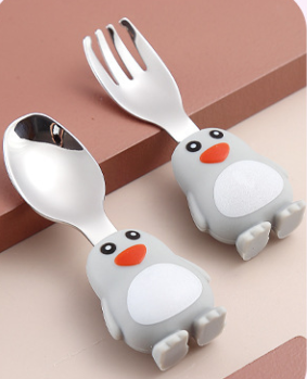 Forchetta cucchiaio pinguino