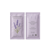Sachets en plastique laminés à fond plat, imprimés sur mesure, de qualité alimentaire, thermoscellables, mats, à trois soudures latérales, pour échantillons et emballages