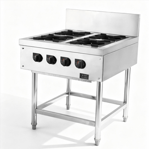 キッチンキッチン4つのバーナーフラットトップガスポッティングクレイポットストーブ - Product Image 2