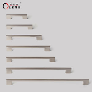 Oukali 도매 하이 퀄리티 가구 캐비닛 핸들 침실 주방 도어 서랍 핸들 옷장 아연 당겨 핸들 - Product Image 5