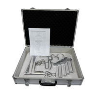 Kit d'instruments chirurgicaux stérilisables de qualité hospitalière certifié CE SY-XN13 pour l'ablation des amygdales, idéal pour la chirurgie ORL