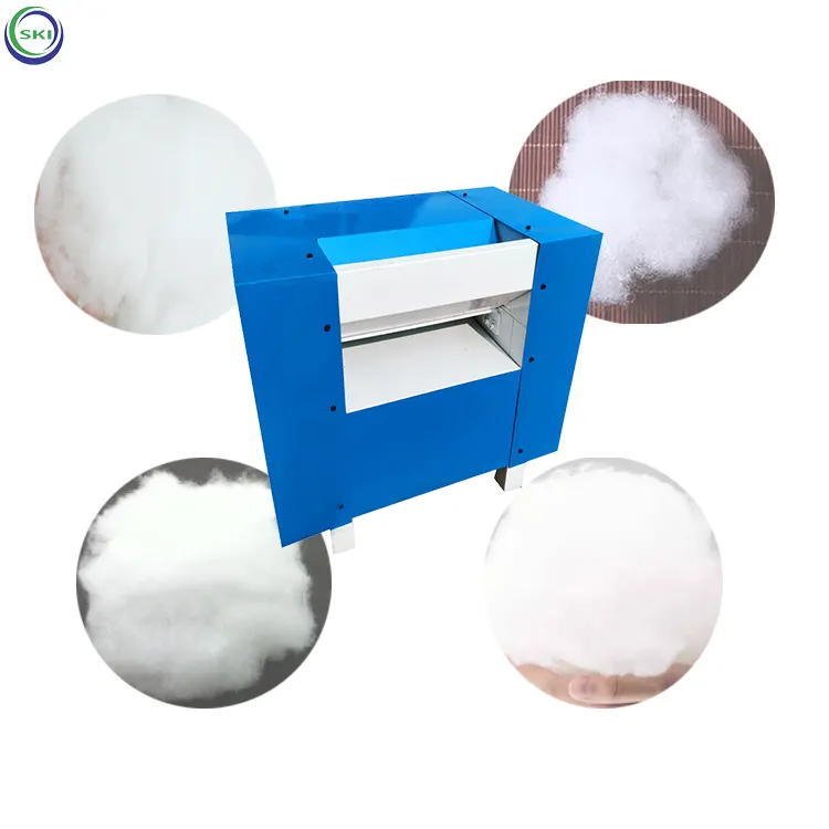Old Clothes Fabric Crushing And Opening Machine Cotton Fluffing Opener Opening Machine For Pp Cotton Pearl Cotton