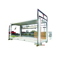 Maison préfabriquée mobile de haute qualité en conteneur à plat de 20 pieds