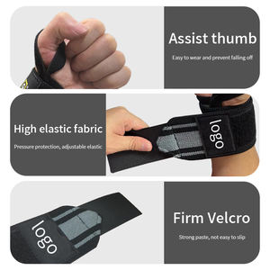 Professionele Neopreen Sportbescherming Antislip Verstelbare Polssteun Brace Voor Gewichtheffen En Powerlifting Unisex - Product Image 4
