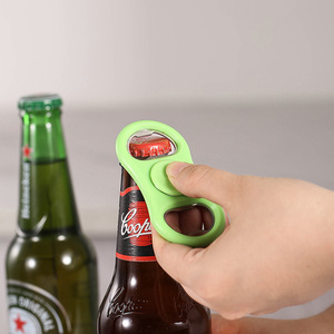 Wholesale Stainless Steel Fidget Beer Opener Smooth <b>Mini</b> Portable Multi-Function Stress Relief Toy for Adults Kids Party Use - Product Image 2