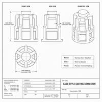 Fabrication de pièces mécaniques sur mesure en acier usiné CNC de haute précision