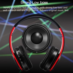 Auriculares Manos Libres, Auriculares Inalámbricos Estéreo con Micrófono Incorporado, Orejeras de Cuero Suave para <span class=keywords><strong>PC</strong></span>/Teléfono Celular/TV - Product Image 6
