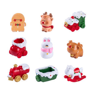 Nouveau Noël Ornement Bonhomme De Neige DIY Ornement Boule De Cristal Accessoires Suspendus Micro Paysage Ornement - Product Image 5