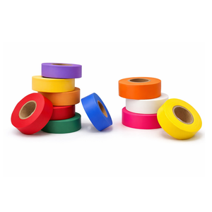 Cinta de Señalización de Alta Visibilidad de 50 mm x 100 m, Cinta de PVC Brillante para Zonas de Construcción y Avisos de Seguridad - Product Image 2