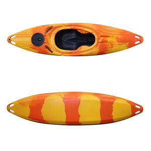Kayak monoplace OEM en HDPE <span class=keywords><strong>de</strong></span> 2,61 m pour la pêche en eaux vives, bateau à rames pour la dérive, canoë <span class=keywords><strong>de</strong></span> pêche, kayak <span class=keywords><strong>de</strong></span> pêche <span class=keywords><strong>de</strong></span> haute qualité - Product Image 3