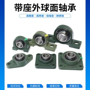 Ucp204 205 206 207 208 209 210 211 Spherical Roller <b>Bearings</b> With Mounting Base Cast Iron Housing Standard Parts - Product Image 3