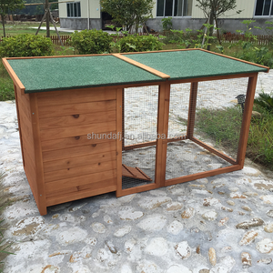 SDC024大型木製チキンコープ安全で健康的な非汚染材料 - Product Image 5