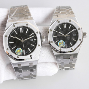 Automatic <b>Mechanical</b> <b>Watch</b> Stainless Steel Case Polygon Dial Sapphire Crystal Auto Date Men Luxury Folding Clasp - Product Image 4