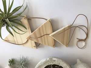 Chuỗi Cây Kệ 3 Tầng Treo Kệ Tam Giác Cây Móc Áo Quà Tặng Cây Giữ Không Khí - Product Image 6