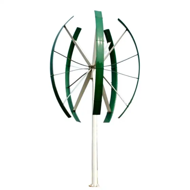 磁気浮上式風力発電機5000w、マイクロ風力タービン、5kW垂直軸風力タービンキット