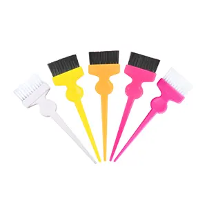 Pinceau de teinture pour cheveux Pinceau de teinture en plastique coloré pour salon de <span class=keywords><strong>coiffure</strong></span> Outils de teinture professionnels pour la <span class=keywords><strong>coiffure</strong></span> et la teinture - Product Image 1