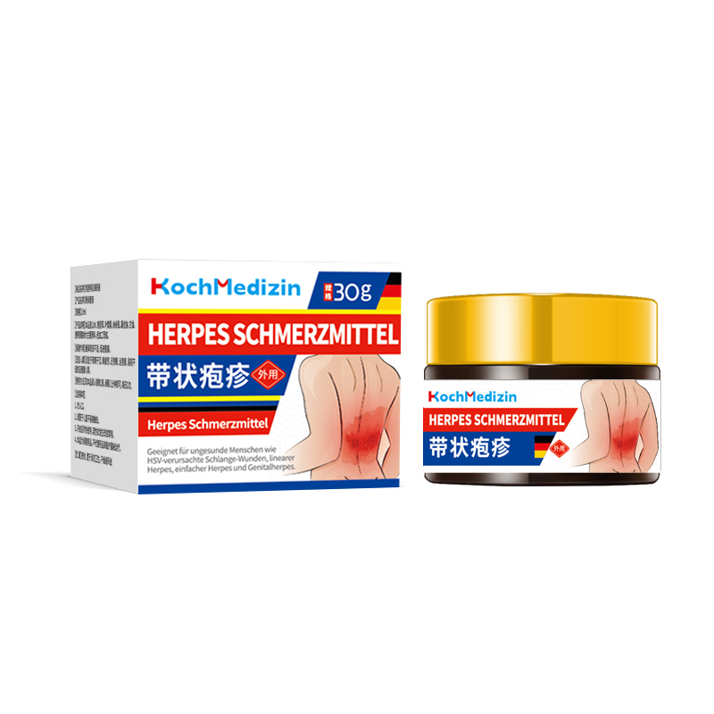 Anti-Inflammatory Anti-Itching Accelerate Scab Formation Chinese Herbal Medicine Herpes Zoster Ointment Safe External Use 3-Year