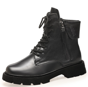 Botas de Invierno 2026 para Mujer, Nuevo Diseño Hermoso y Moderno, con Punta Redonda y Cierre de Cremallera - Product Image 1