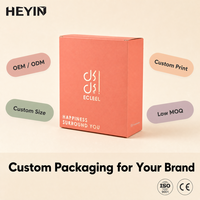 Maßgefertigte Siebdruck-Logo Faltschachtel Hautpflege Kosmetik Parfüm Korallen-Karton Einzelhandels-Geschenkverpackung Großhandel