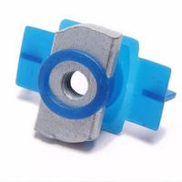 Plastic Wing Nut CARBON STEEL PLASTIC FASTENER Photovoltaic Products M 6 M 8 M 10 M 12
