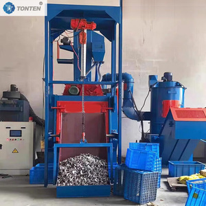 Machine de sablage DShot à commande PLC 2026 avec fonction de polissage et billes d'acier pour pièces usinées sur bande transporteuse - Product Image 2