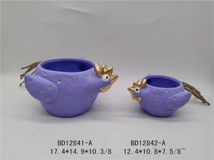 Pots succulents en céramique pour plantes pots de fleurs jardinières décoration de jardin bonsaïs vente en gros - Product Image 2