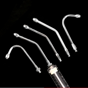Boquilla de alimentación de metal para cerdos Boquilla de alimentación de Medicina <span class=keywords><strong>Veterinaria</strong></span> de acero inoxidable - Product Image 4