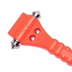 เครื่องมือฉุกเฉินสำหรับรถยนต์ค้อนนิรภัยเครื่องเจาะหน้าต่างเครื่องตัดเข็มขัดนิรภัยเครื่องมือหลบหนีฉุกเฉินแบบ2-in-1 - Product Image 3