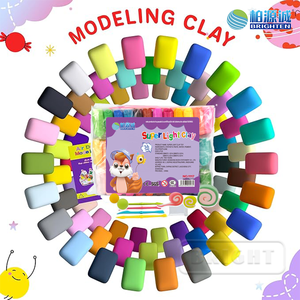<span class=keywords><strong>Argilla</strong></span> <span class=keywords><strong>colorata</strong></span> per modellazione di pasta giocosa per bambini modellazione di arte dell'aria e melma - Product Image 2