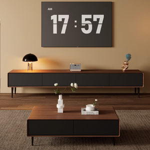 Meuble TV en bois de haute qualité pour appartement, hôtel, salon, meuble de rangement - Product Image 5