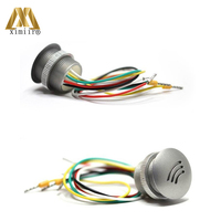 IP65 Controllo di Accesso In Metallo Impermeabile Piccolo Mini lettore di Schede di WG26 In Metallo di Controllo di Accesso lettore di Schede di EM 125KHZ Carta iButton lettore di