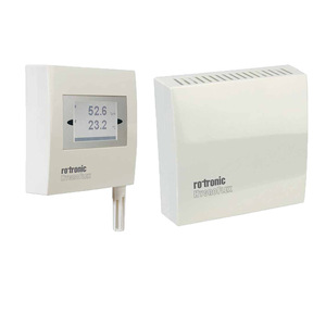 Sensor de Temperatura y Humedad de Pared para Interiores Rotronic Hygroflex, 52.6% de Humedad Relativa, 23.2°C, con Pantalla - Product Image 5