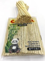 Brochettes de bambou jetables de vente chaude 150g et 500g bâtons de barbecue de fête écologiques