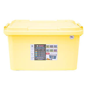 Suministro de fábrica Contenedores de almacenamiento de plástico sin BPA para alimentos Ropa Colores personalizables Servicio OEM disponible para uso doméstico - Product Image 3