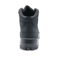 Chaussures de travail industrielles pour hommes MAXITOUGH, robustes, pour l'exploitation minière, la construction, en cuir nubuck noir, avec embout en acier S3, bottes tactiques de sécurité