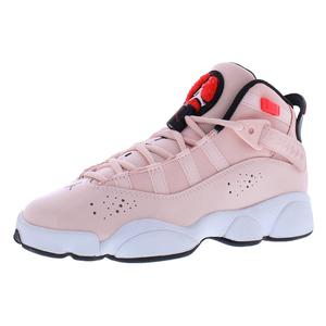 Chaussures de basketball respirantes et amortissantes pour filles GS, modèle 6 Rings, couleur noir infrarouge atmosphérique - Product Image 5