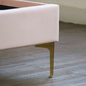 Arredamento per la Casa all'Ingrosso, Mobili Moderni per Camera da Letto, Nuovo Design Base Letto in Metallo, Tessuto - Product Image 6