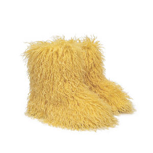 יוקרה אופנה חורף faux מונגולי פרווה נעלי נשים גברים הביתה הביתה גברים שלג קרסול פרווה מונגוליאנית מגפי שלג לנשים - Product Image 6