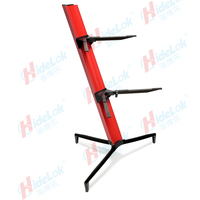 Double-Layer Portable Keyboard Stand | Slider-Adjustable Alloy Stand for Stage/Studio