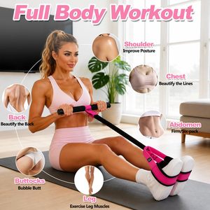 Fascia Elastica per Allenamento Gambe e <span class=keywords><strong>Braccia</strong></span>, Corda per Yoga e Stretching, per Addominali e Modellamento del Corpo - Product Image 2