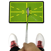 Tapis d'entraînement de golf avec détection d'impact et base en caoutchouc, antidérapant, 27x42,8 cm, 1050g, pour l'analyse du swing et la rétroaction sur la trajectoire du balle